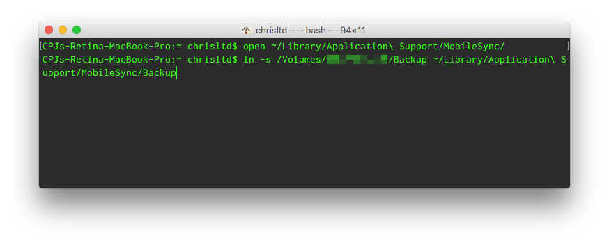 Terminal commands